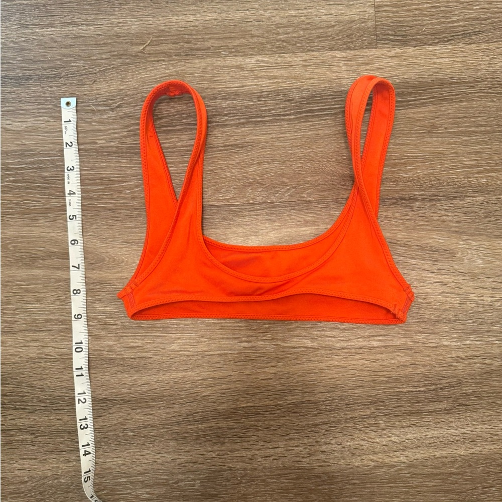 Triangl Swimwear Gia Orange Bikini Top | Women’s Small - Picture 5 of 8